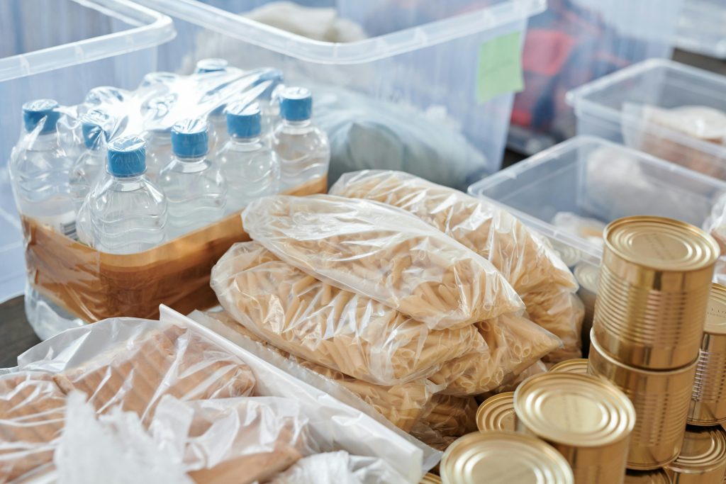 plastic and paper-based packaging